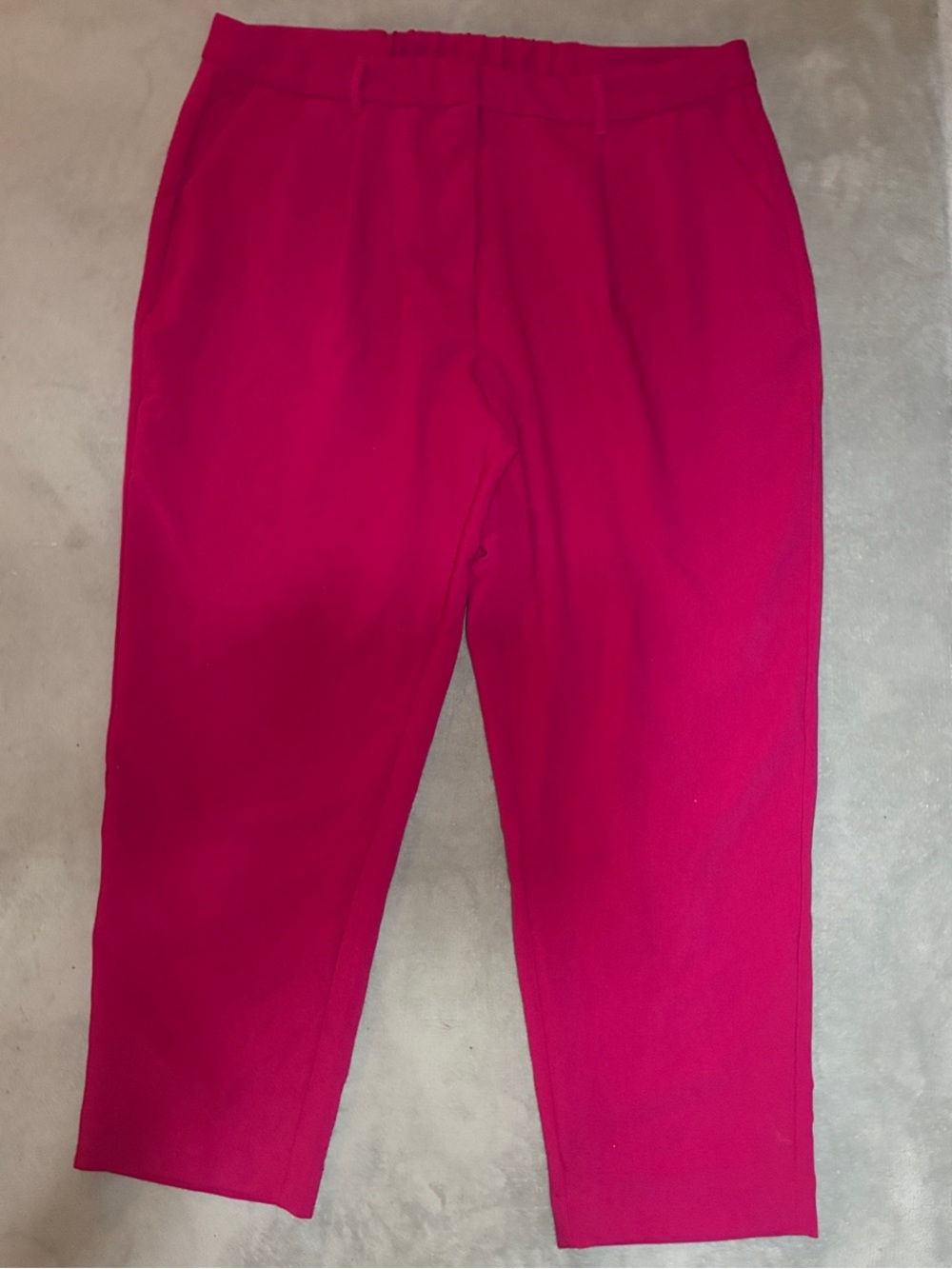 Old Navy Bright Pink High Rise Business Pants Taylor Trousers